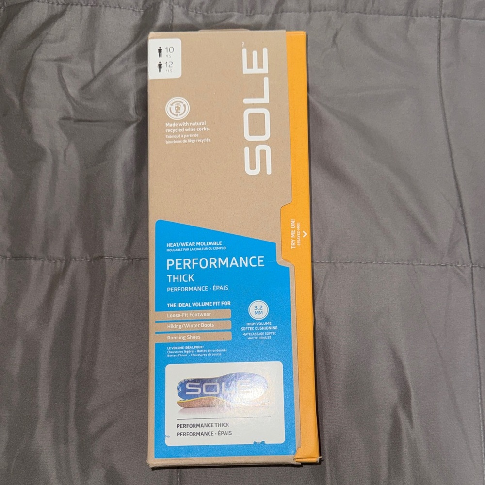SOLE Performance Thick Insoles